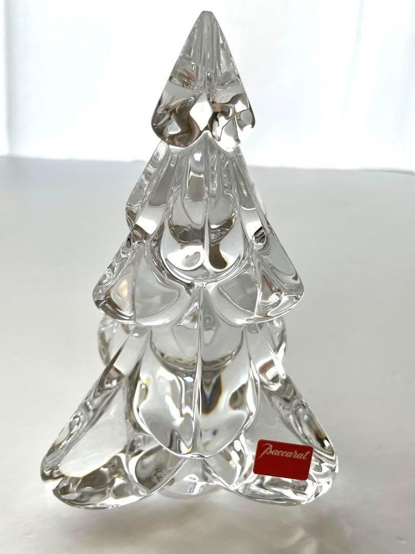 バカラ クリスマスツリー ノエル オーナメント オブジェ Baccarat 美品
