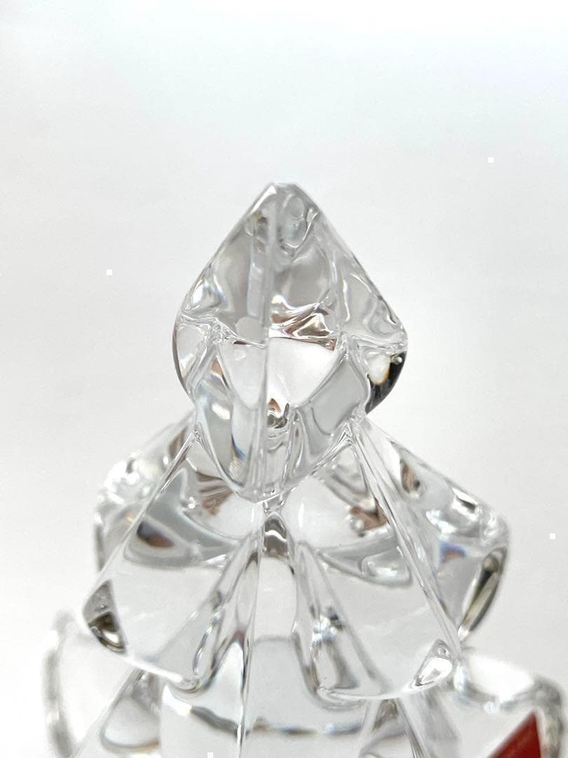 バカラ クリスマスツリー ノエル オーナメント オブジェ Baccarat 美品