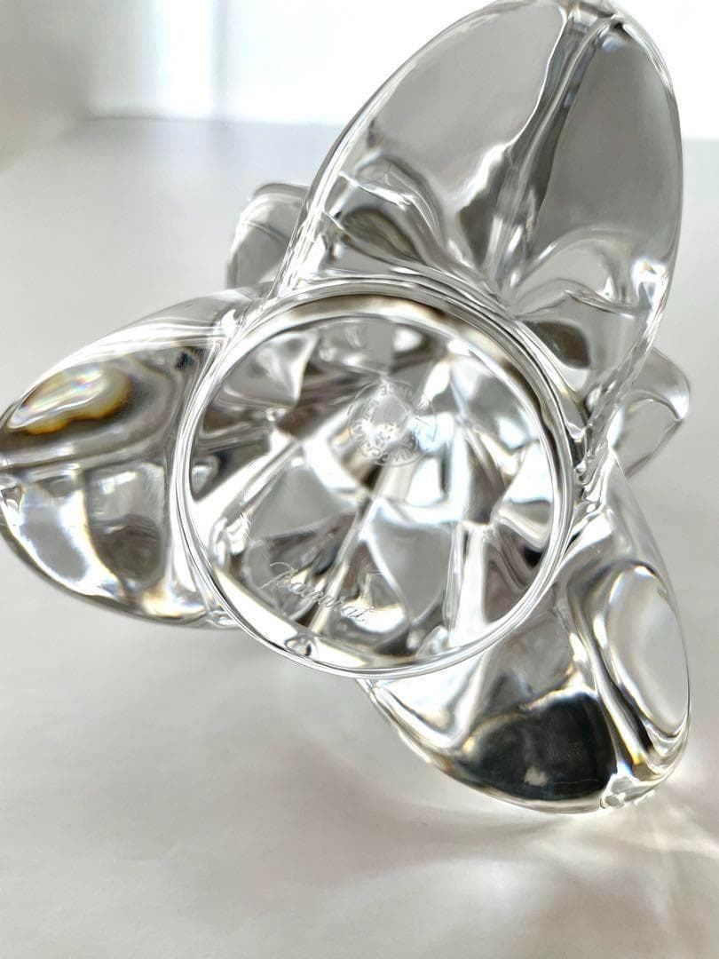 バカラ クリスマスツリー ノエル オーナメント オブジェ Baccarat 美品