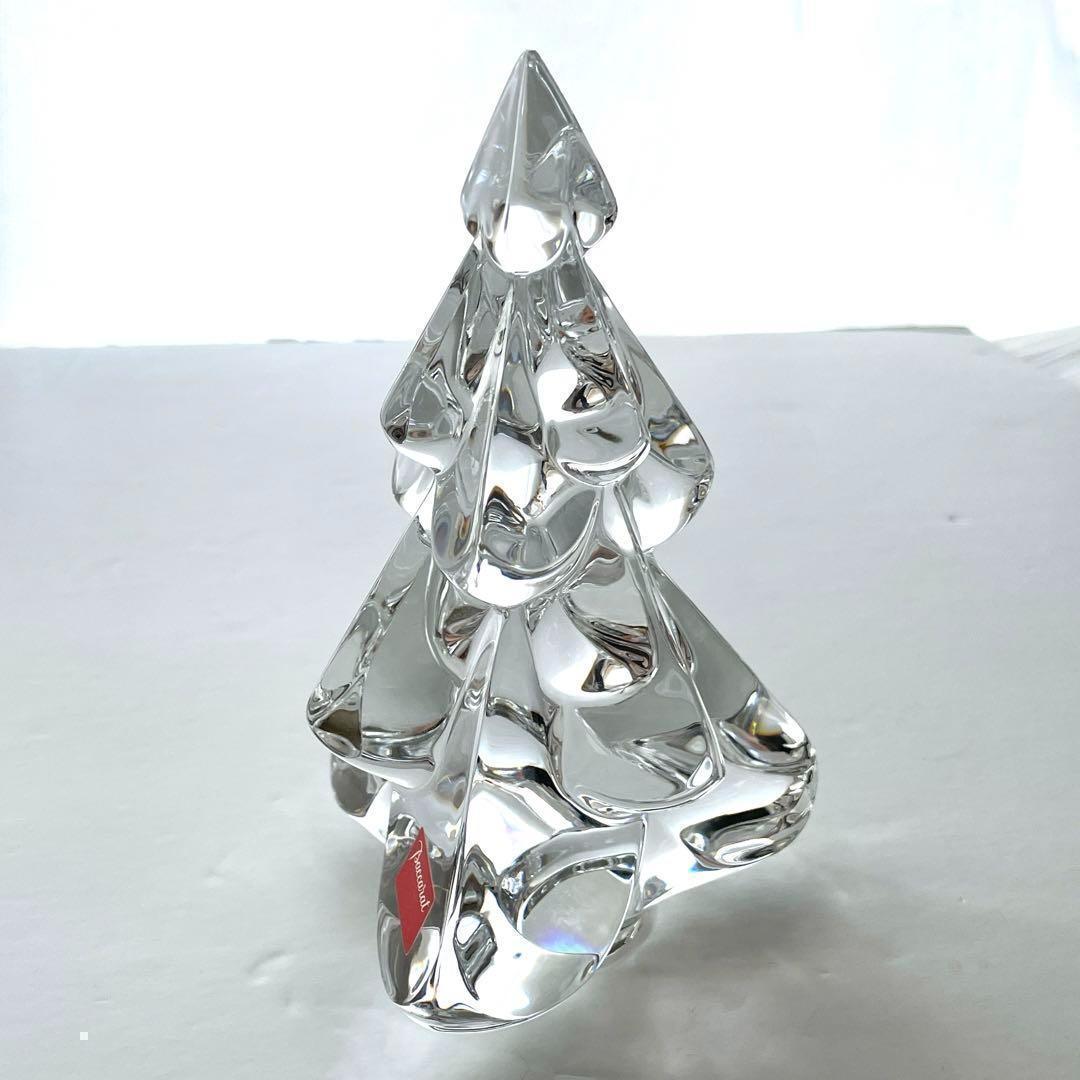 バカラ クリスマスツリー ノエル オーナメント オブジェ Baccarat 美品