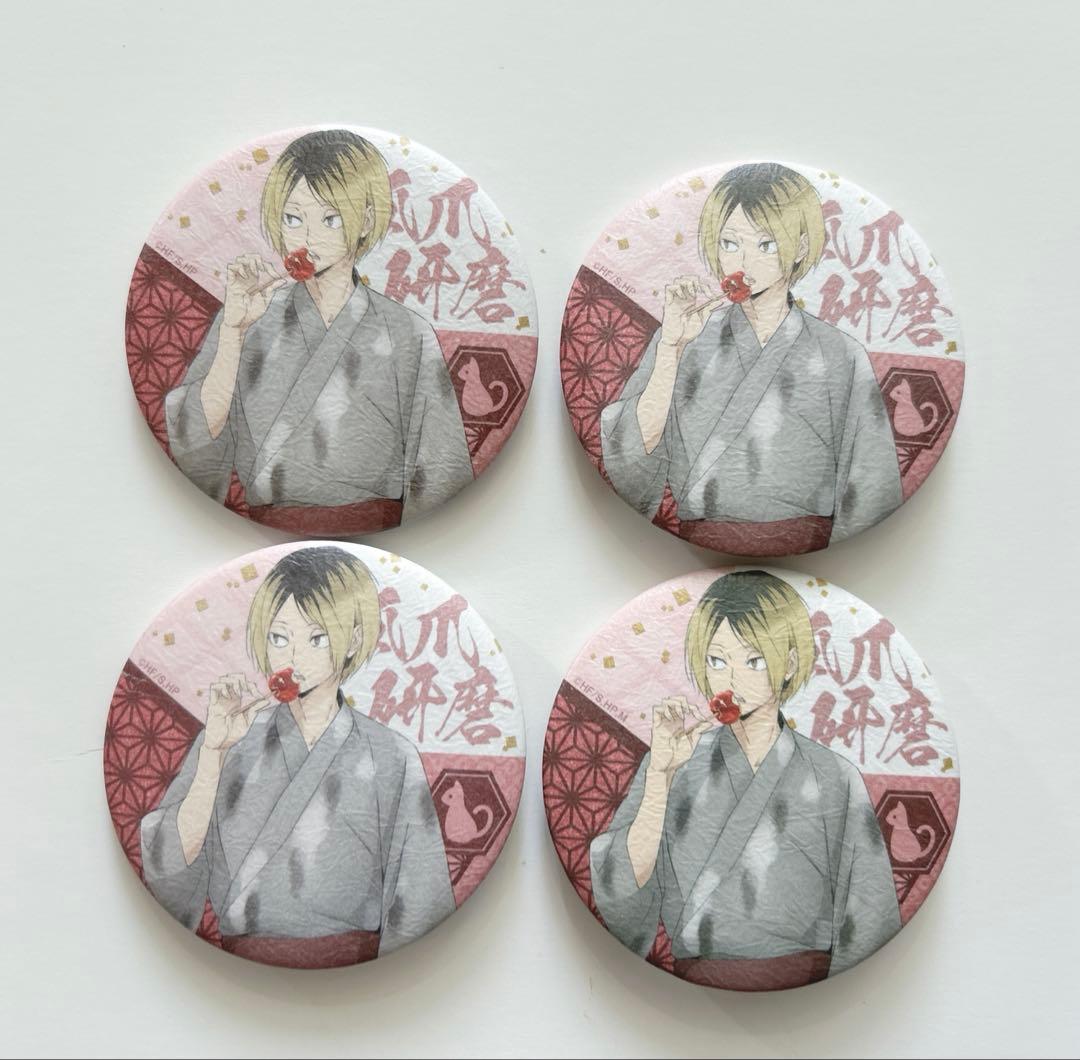 ハイキュー 孤爪研磨 夏祭り 縁日 缶バッジセット - メルカリ