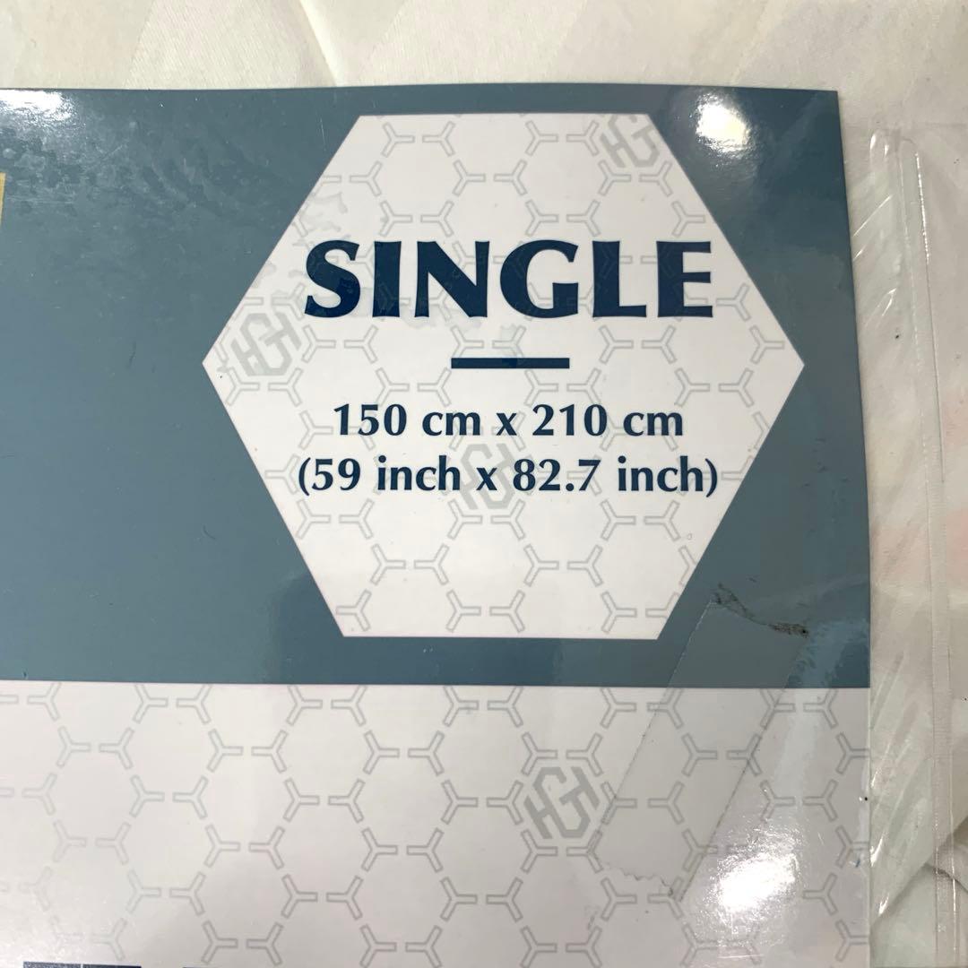 コストコ　ホテル仕様ホワイトダック羽毛布団　シングル