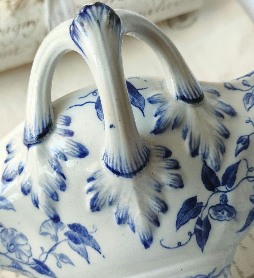 希少　クレイユモントロー　FLORA　ソーシエール　フランスアンティーク