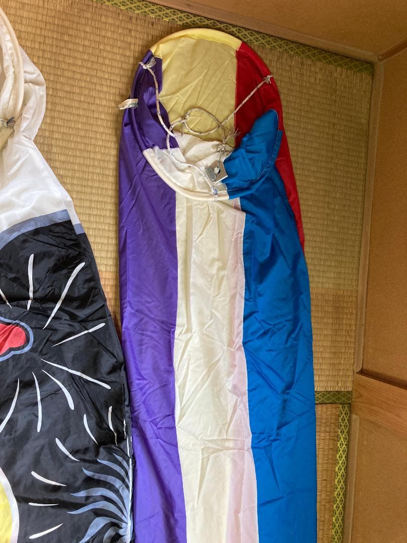 東洋紡ナイロン　鯉のぼり　瀧のぼり印　吹流5m 黒鯉5m 緋鯉4m