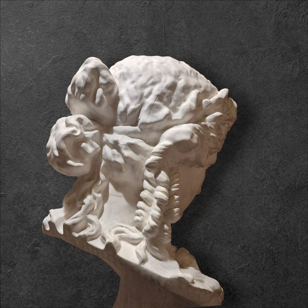 石膏像 アリアス胸像 デッサン