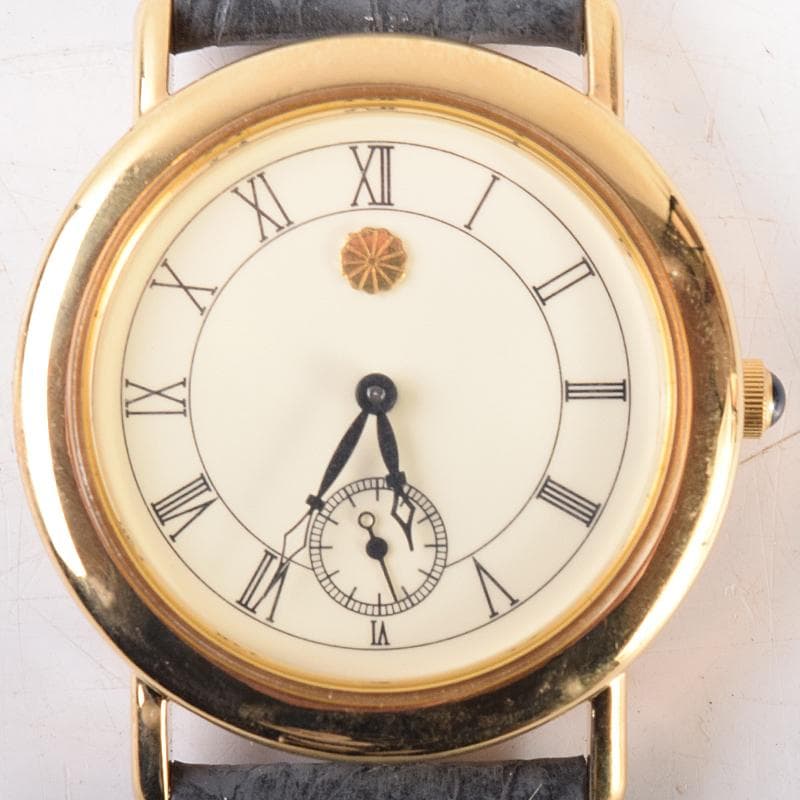 アンティーク　腕時計　天皇陛下御即位記念時計　ケース付　V　7009