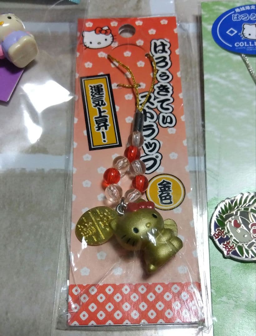 ハローキティ　根付　キーホルダー　ボールペン　等　マスコット　52個 まとめ売り