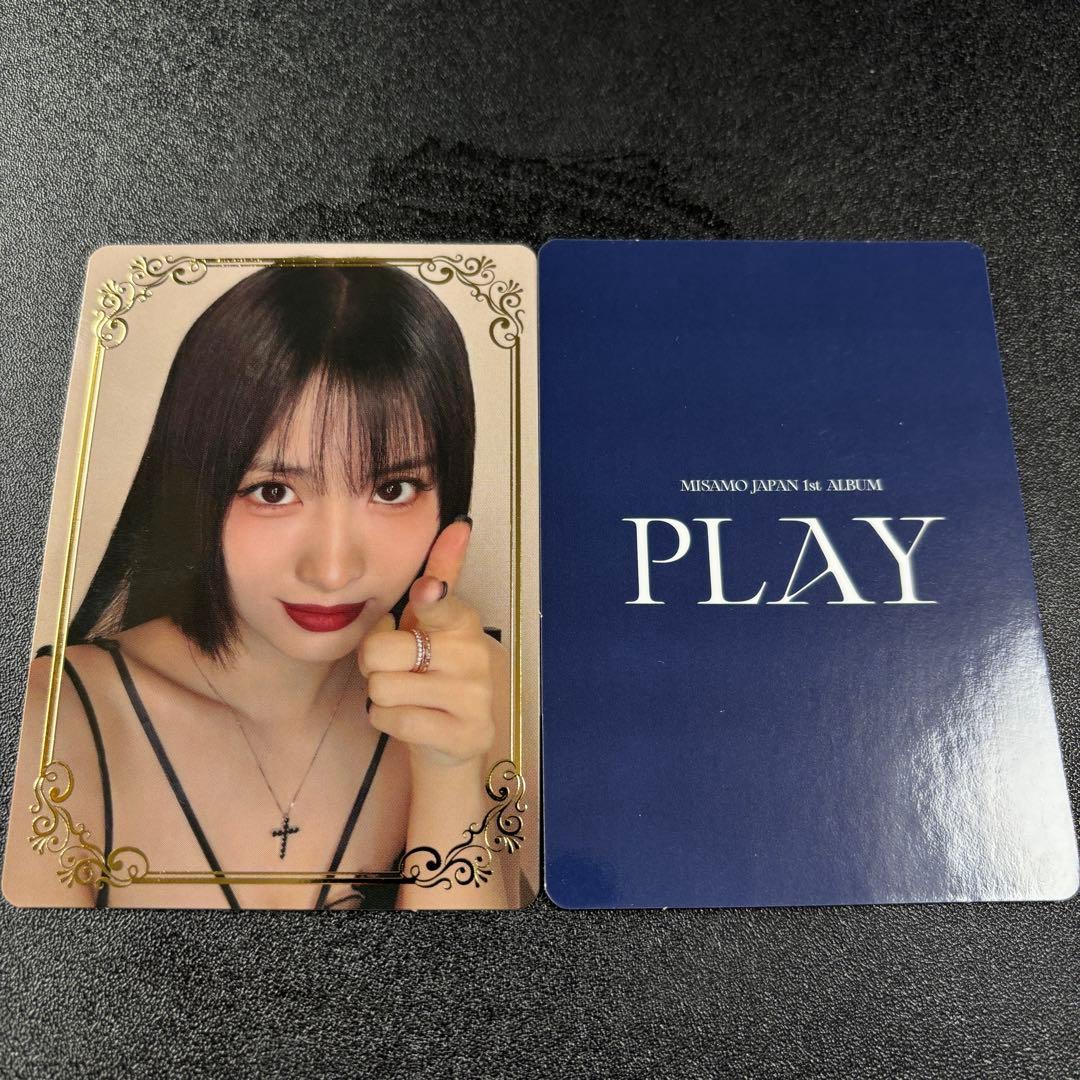 MISAMO モモ PLAY タワレコ ラキドロ 箔押し トレカ ミサモ ② - メルカリ