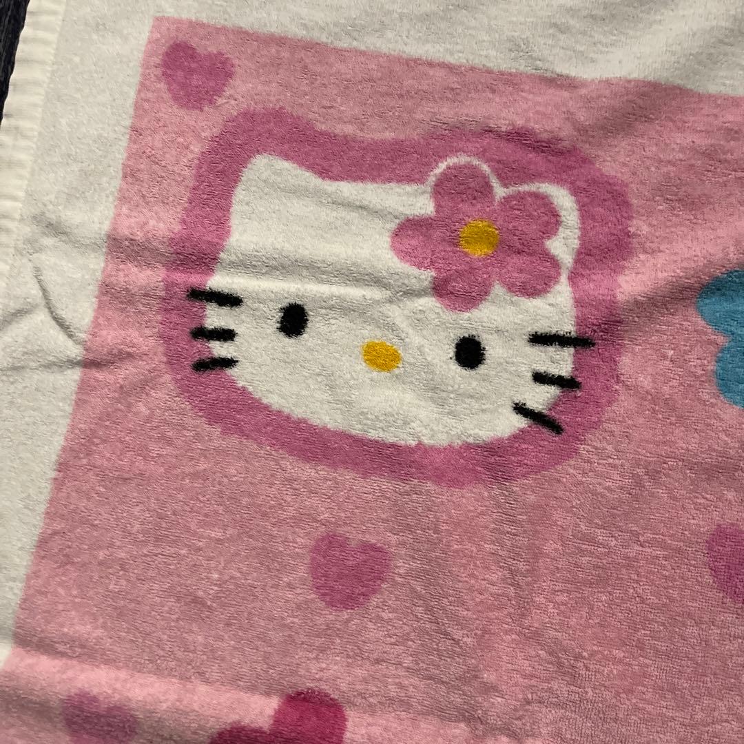 カオハナ　キティ　ハローキティ　タオルケット　当時物