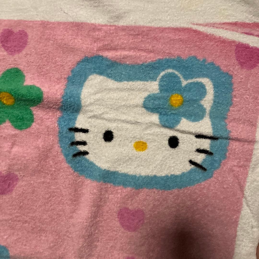 カオハナ　キティ　ハローキティ　タオルケット　当時物