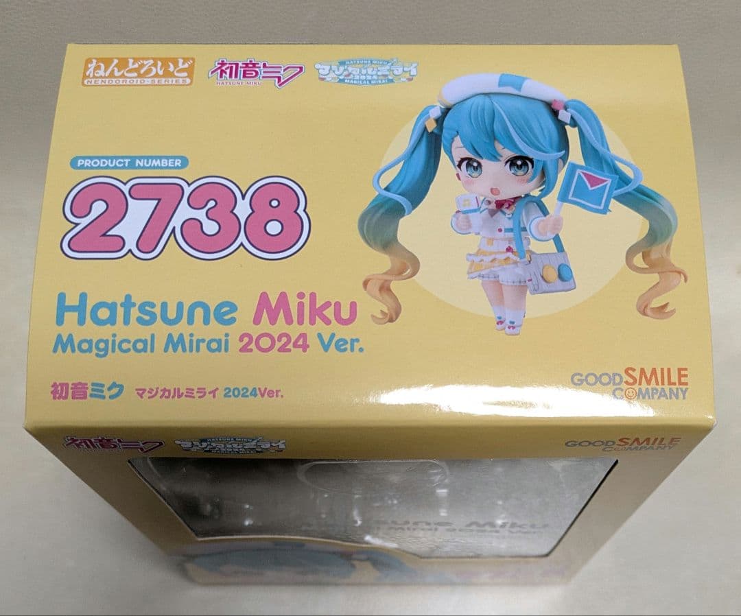 初音ミク　マジカルミライ　2024Ver.　ねんどろいど　フィギュア　特典付き