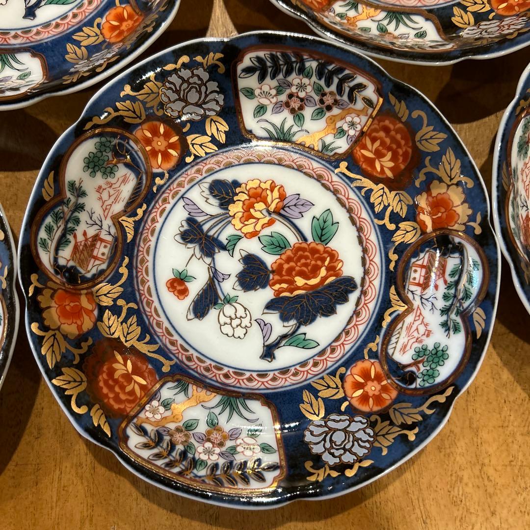 有田焼 和山窯 金彩古伊万里絵付 平皿 五枚 - メルカリ