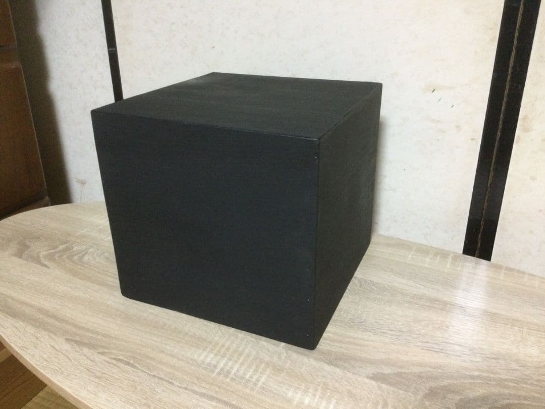 手作り✨光工房☆No.11☆木製小物入れ『ブラックBOX』