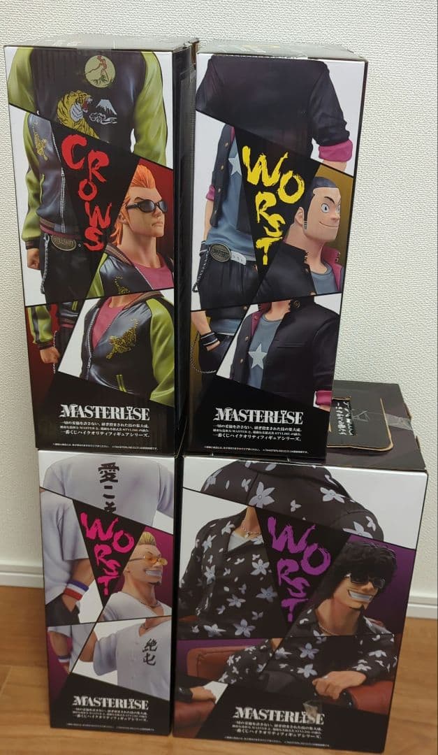 一番くじ クローズ 　さすらいの鴉たち　A B C D ラスト　コンプリート