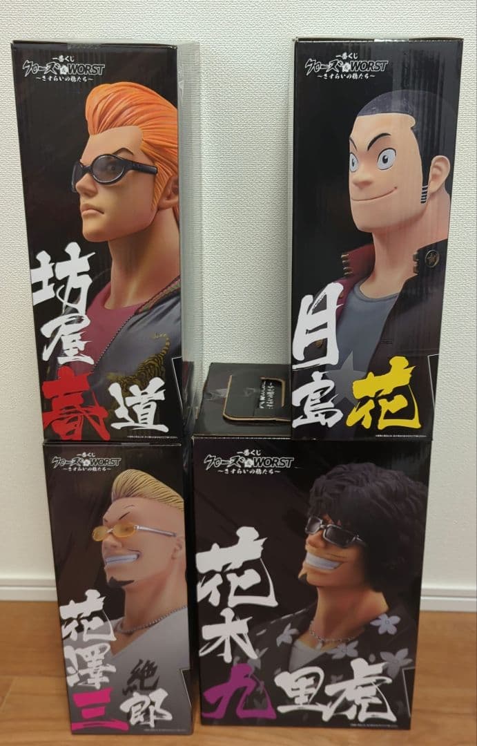 一番くじ クローズ 　さすらいの鴉たち　A B C D ラスト　コンプリート