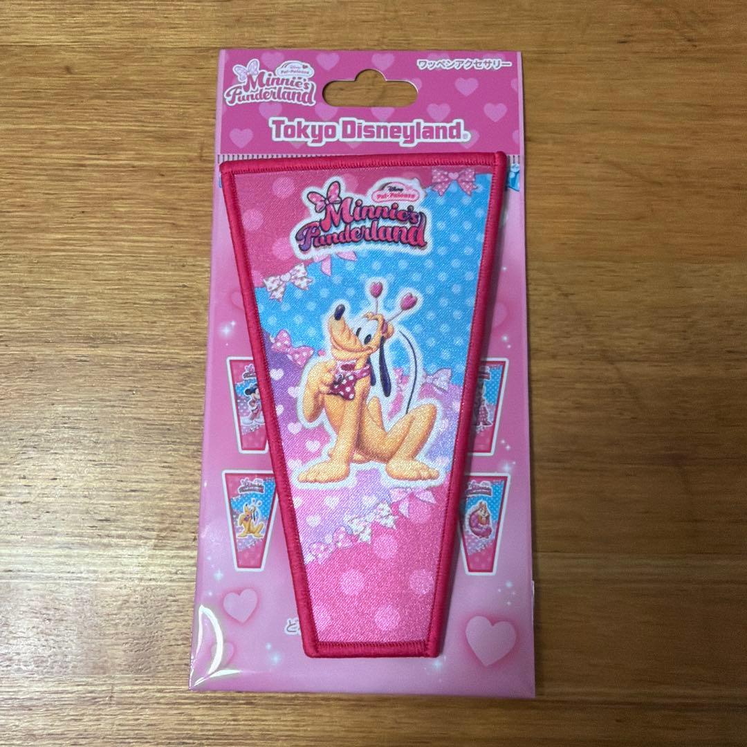 ミニーのファンダーランド ワッペンアクセサリー プルート - メルカリ