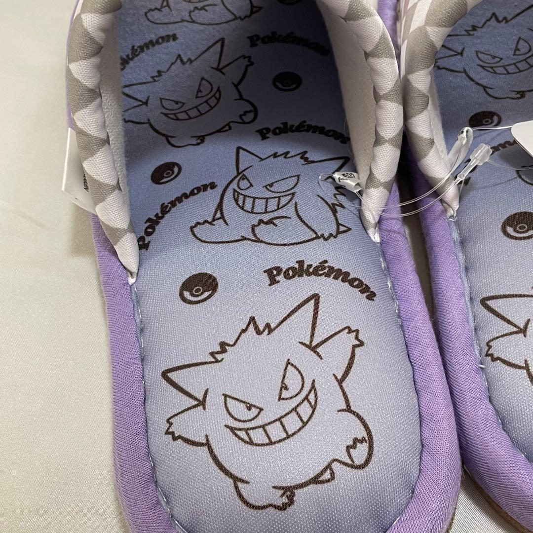 新品未使用】ポケモン ゲンガー スリッパ 約25-27cm - メルカリ