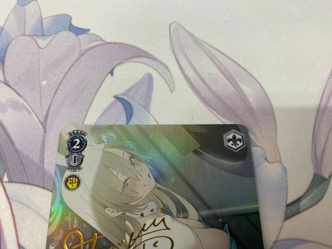 一之瀬アスナ　バニーガール　sp ヴァイスシュヴァルツ サイン