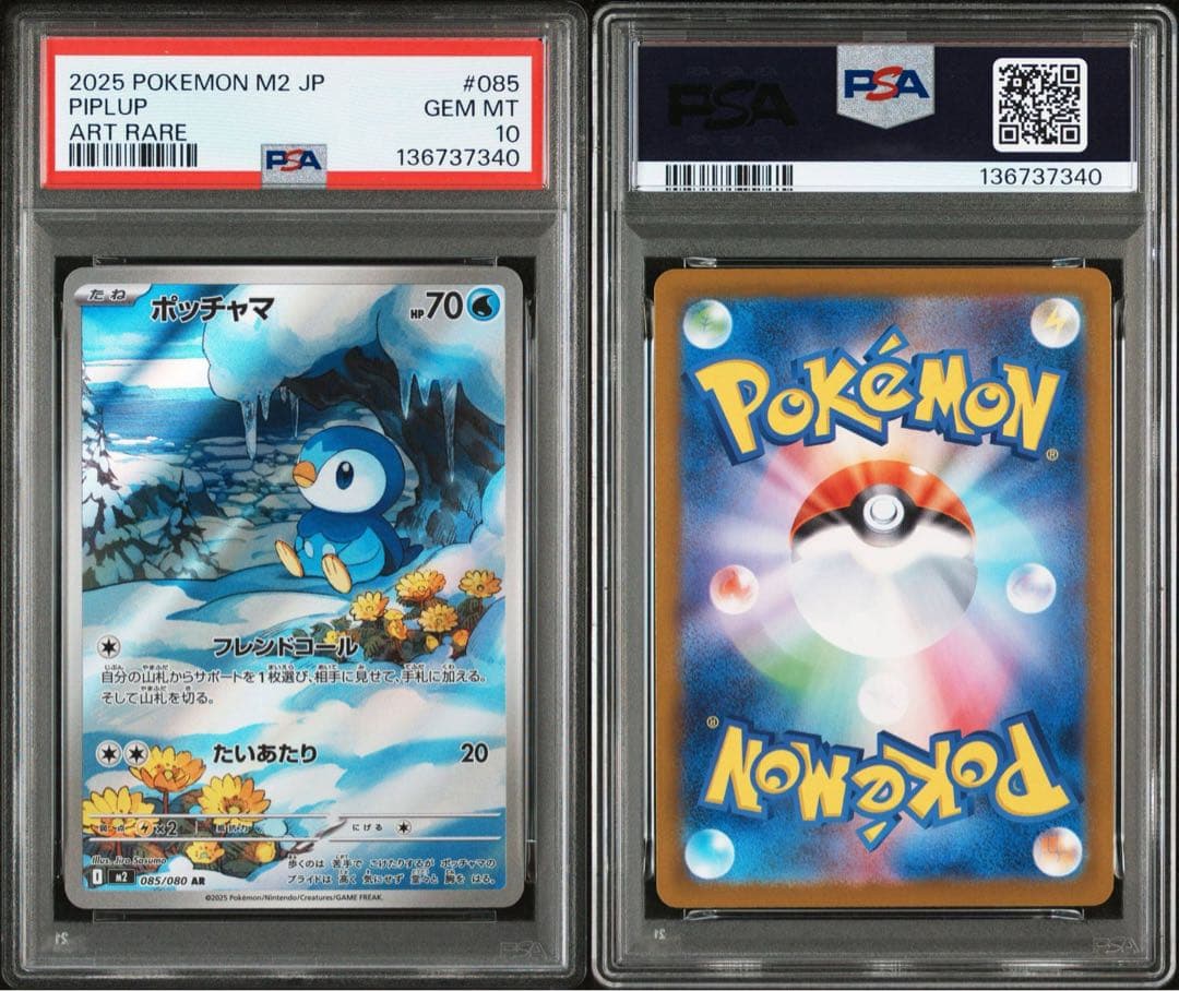 ポッチャマ　M2 085/080 AR PSA10 インフェルノ