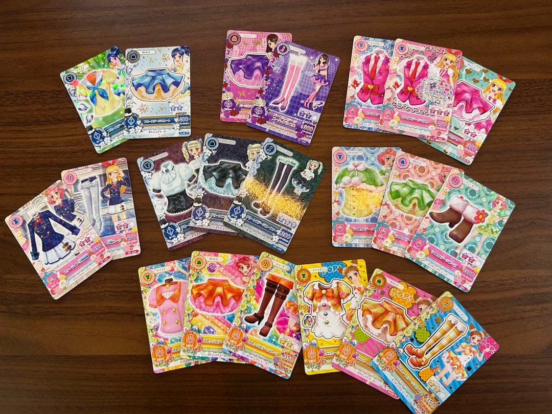 アイカツカード　ステージコーデ　学園制服