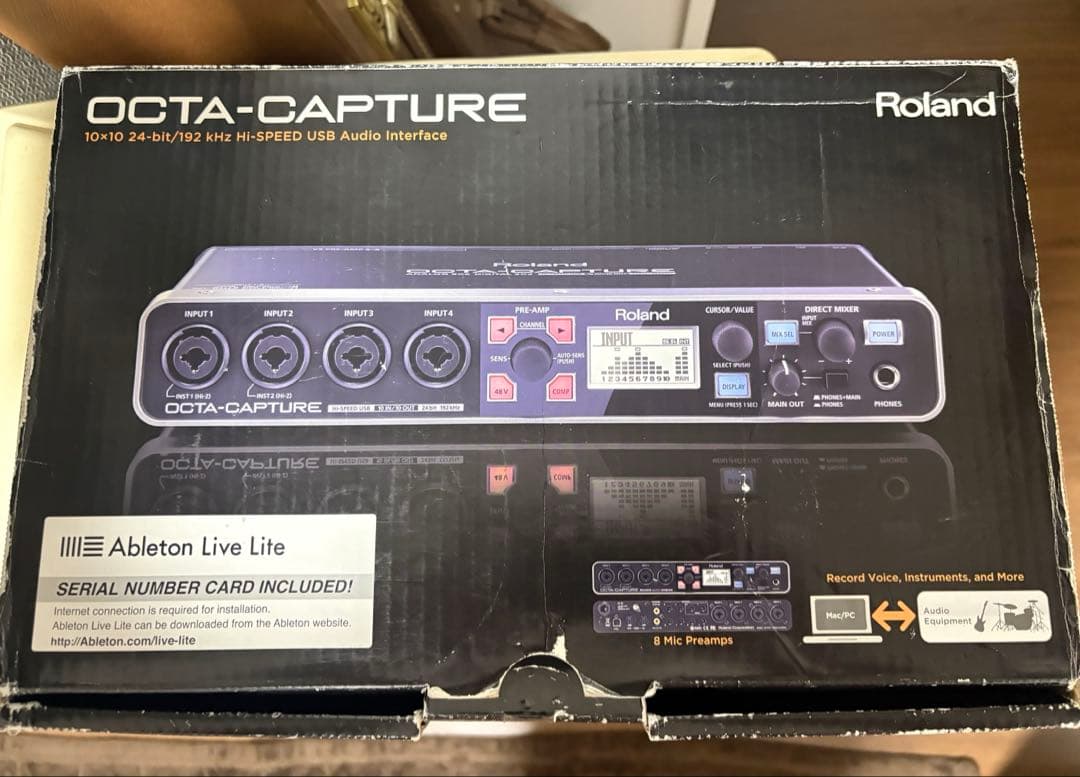 DTM・DAW Roland OCTA-CAPTURE UA1010