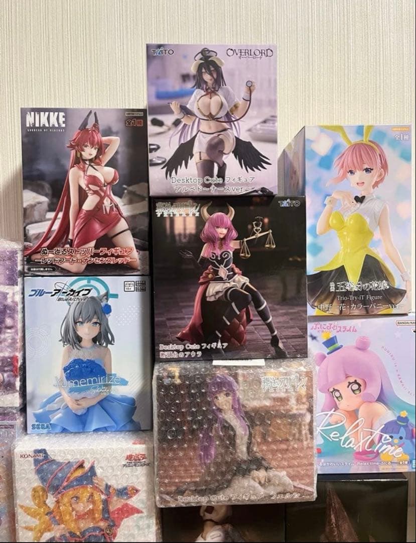 最新作　美少女　フィギュア　まとめ売り　プライズ　ブルアカ　NIKKE けいおん