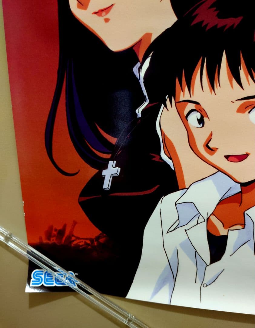 美品 新世紀エヴァンゲリオン 告知ポスター B2サイズ - メルカリ