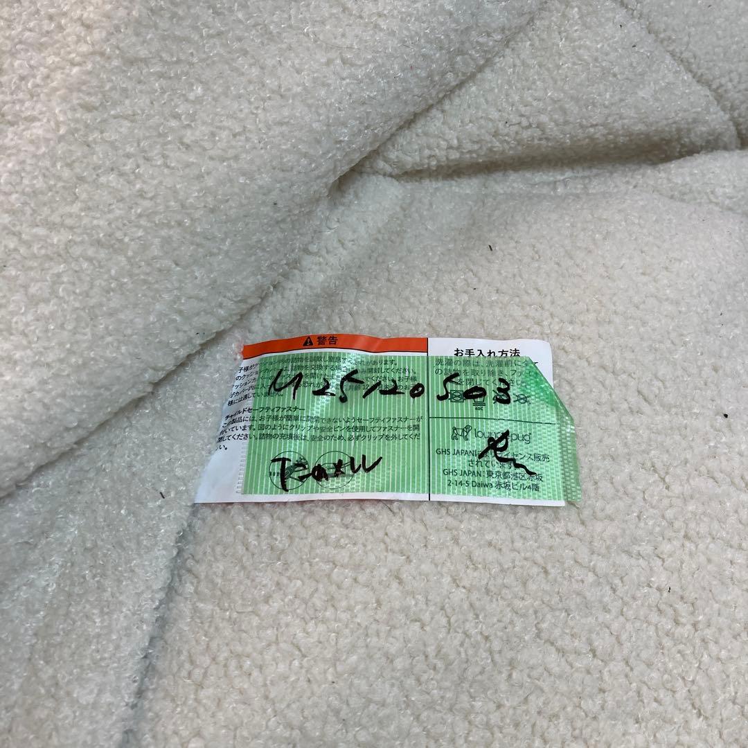 LOUNGE PUG アルバートソファ ３人掛け ホワイト　ボア