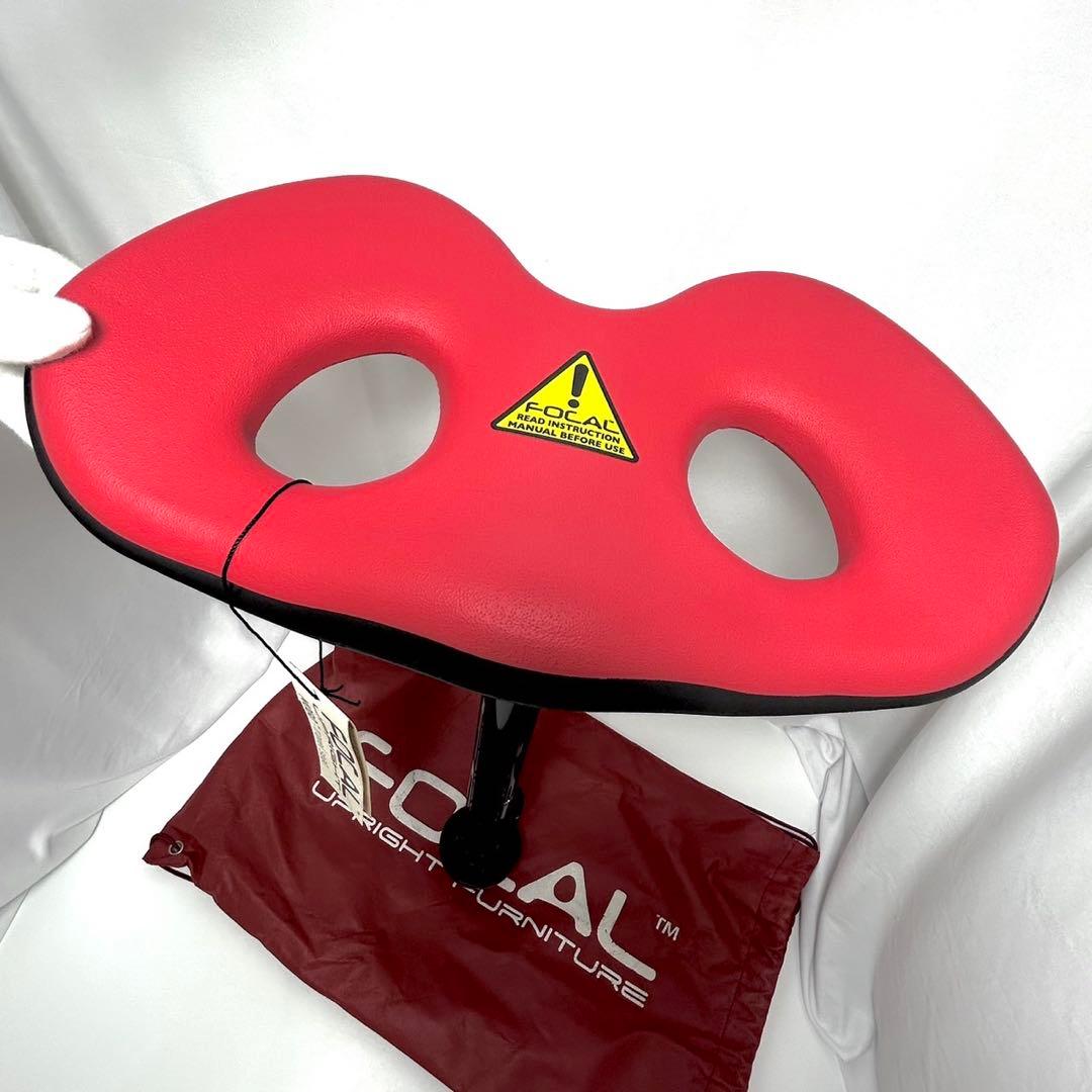 Focal Upright モバイルチェア Mogo 椅子 赤×黒 美品