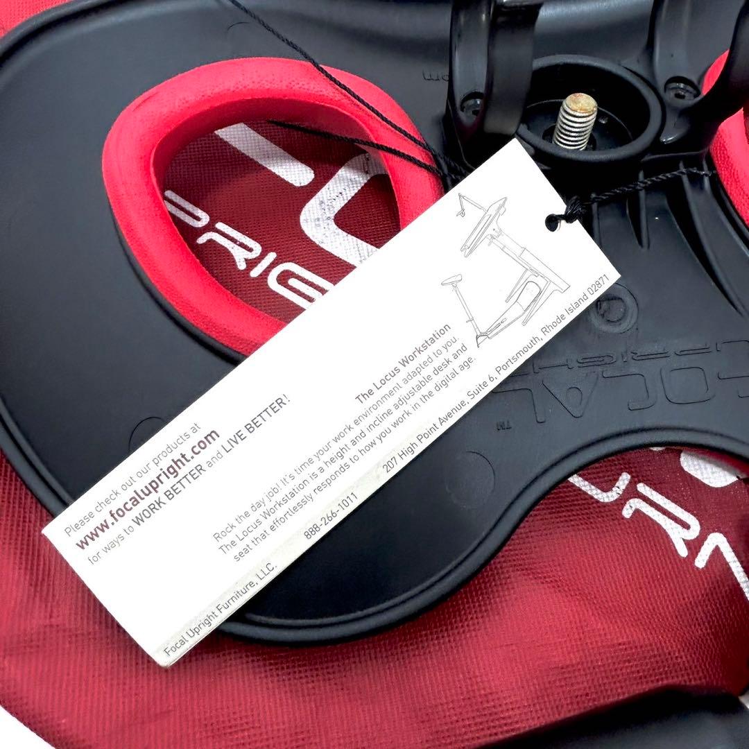 Focal Upright モバイルチェア Mogo 椅子 赤×黒 美品