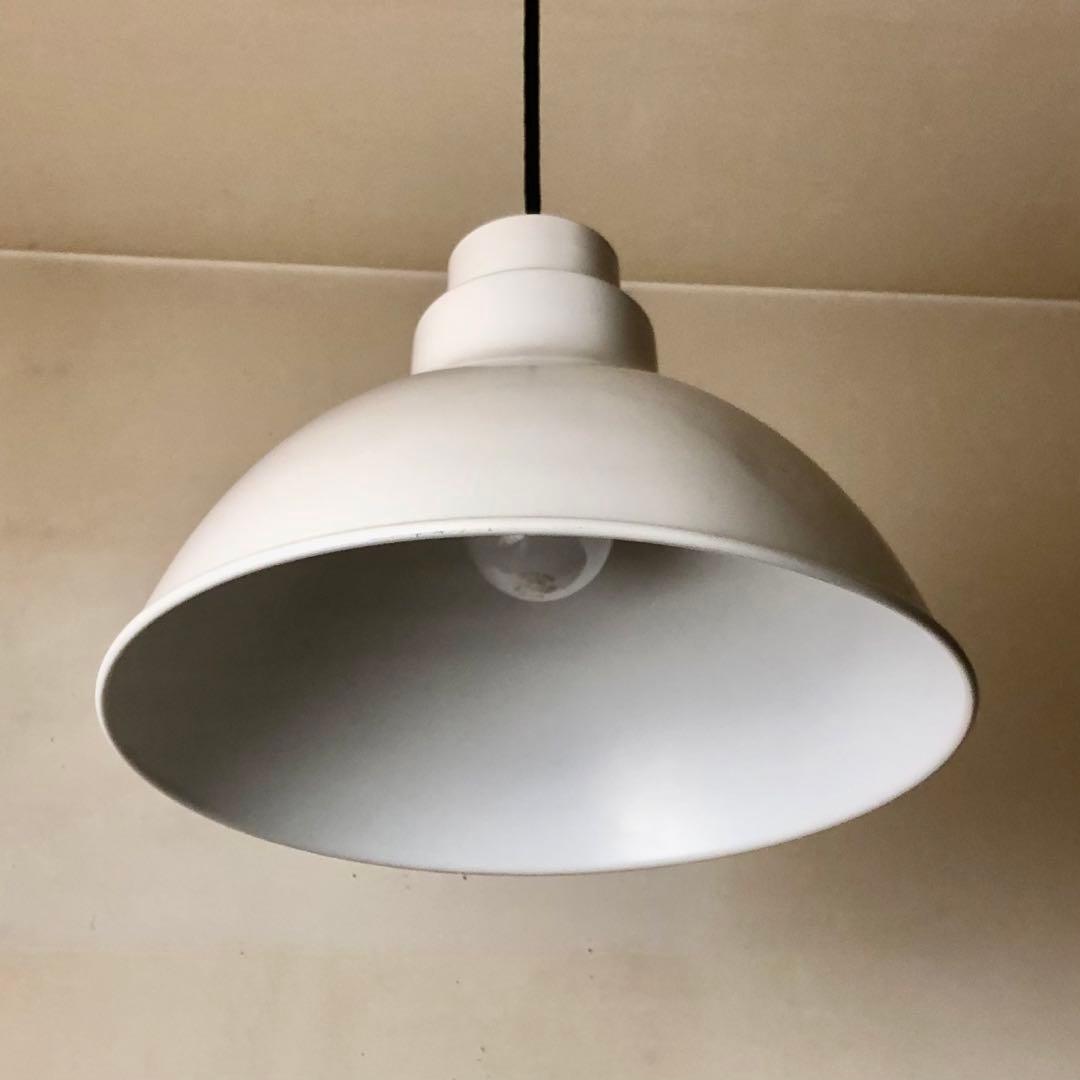 デンマークNORDISK SOLARビンテージ　ミルキーホワイトペンダントランプ