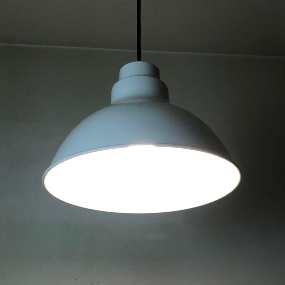 デンマークNORDISK SOLARビンテージ　ミルキーホワイトペンダントランプ