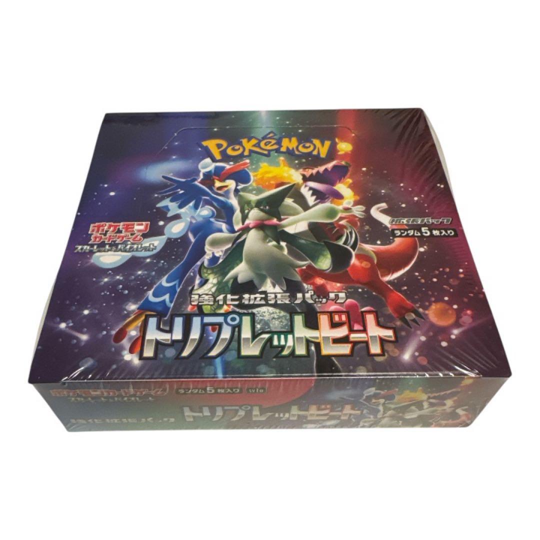 ポケモンカードゲーム トリプレットビート　シュリンク付き ポケモンカード トリプレットビート1BOX シュリンク付きの通販 Akcy