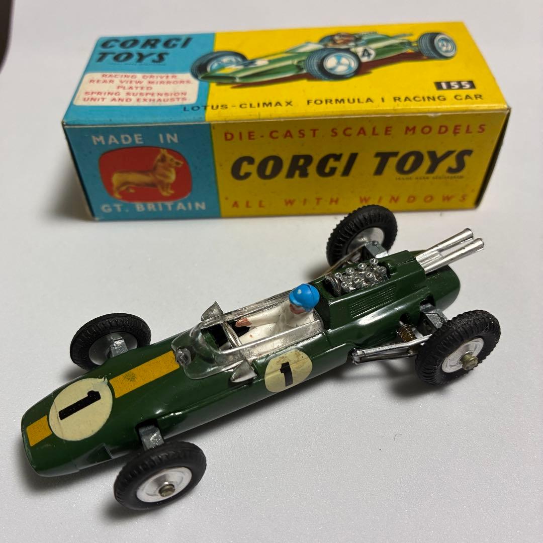 【希少】CORGI TOYSロータス・クライマックス＆クーパー・マセラッテイF1