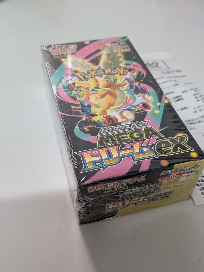 MEGAドリームex 1BOX　シュリンク付き　初版　ポケモンカードゲーム