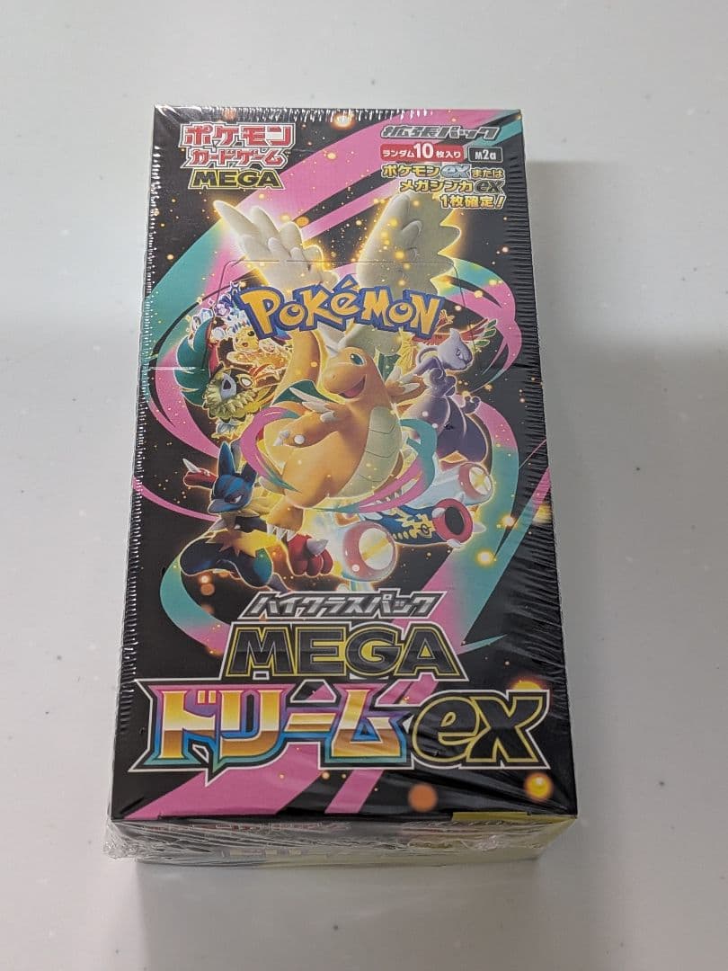 MEGAドリームex 1BOX　シュリンク付き　初版　ポケモンカードゲーム