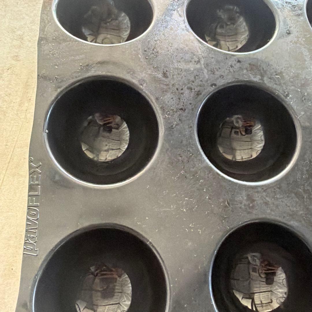 シリコン製半球型モールド1枚