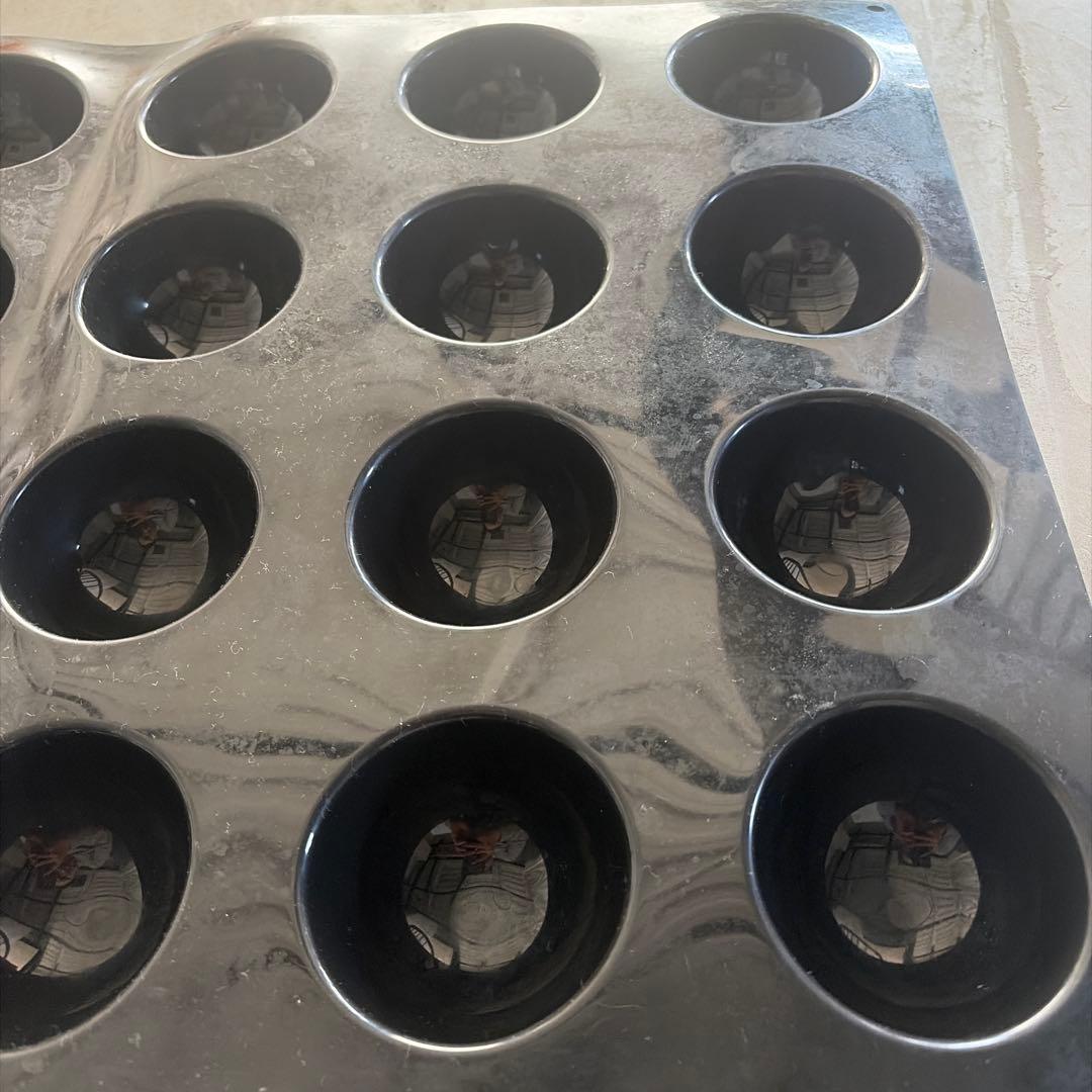 シリコン製半球型モールド1枚