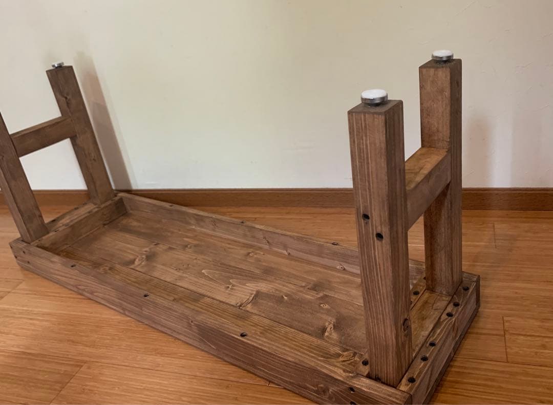 組み立て式ベンチ（アジャスターボルト付き）