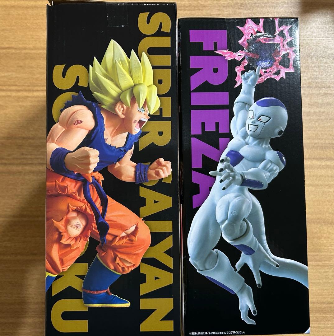 一番くじ ドラゴンボール B賞 超サイヤ人孫悟空　C賞 フリーザ