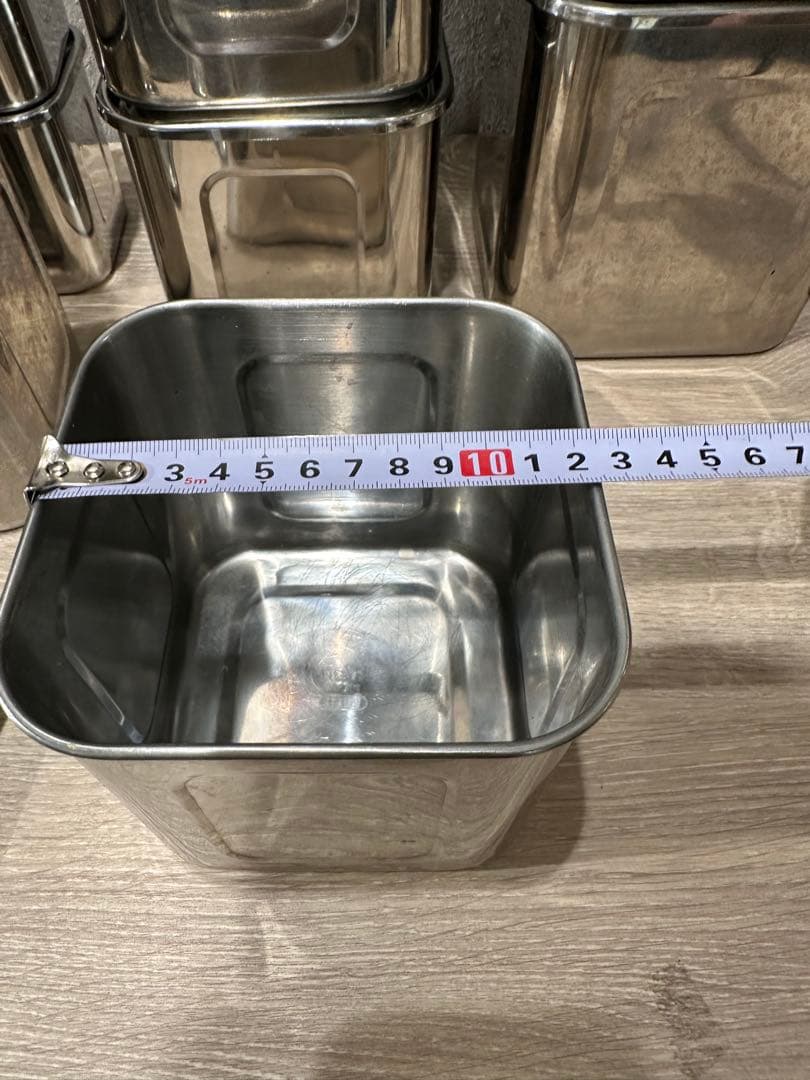 ステンレス製保存容器セット（多サイズ）四角容器寸胴鍋セット業務用キッチン