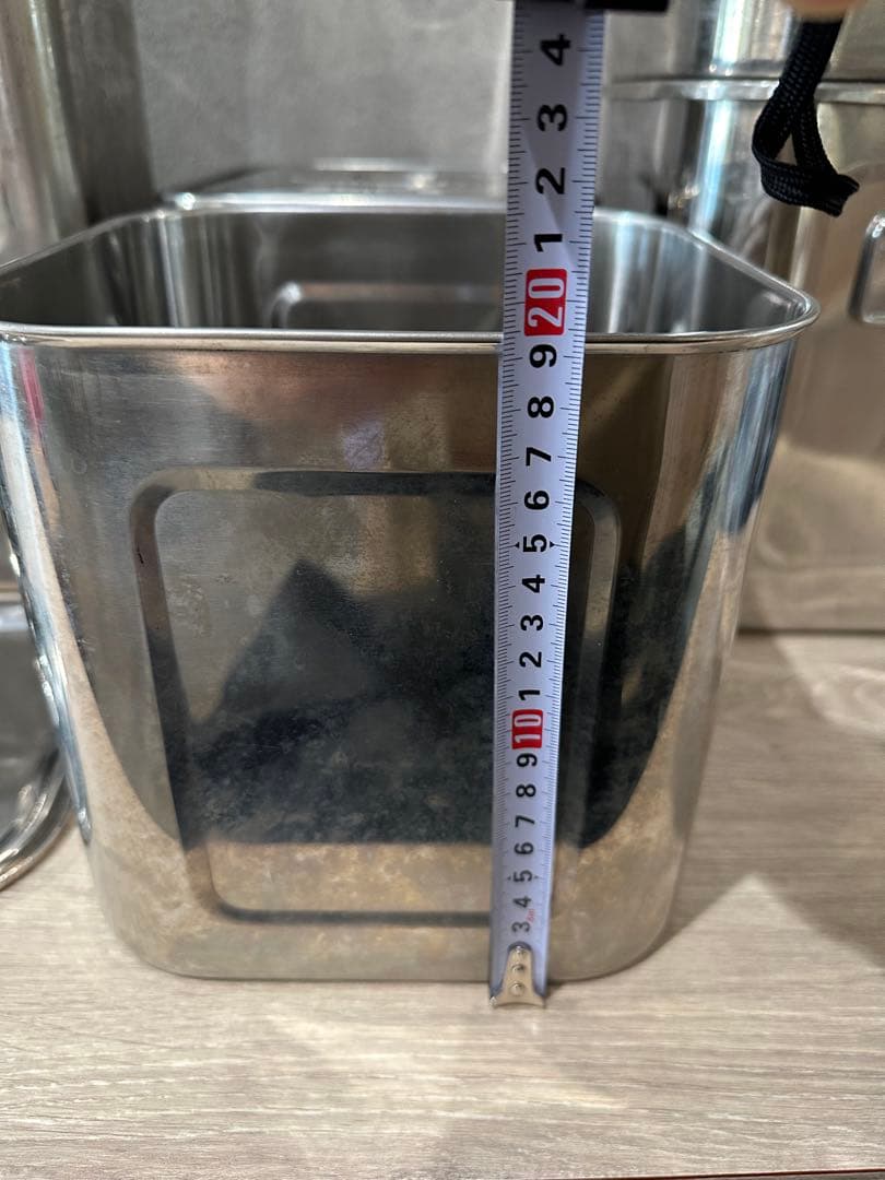 ステンレス製保存容器セット（多サイズ）四角容器寸胴鍋セット業務用キッチン