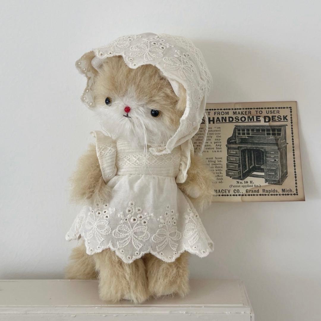 アイスクリームカラーの仔猫 アーティストベア 海外作家様