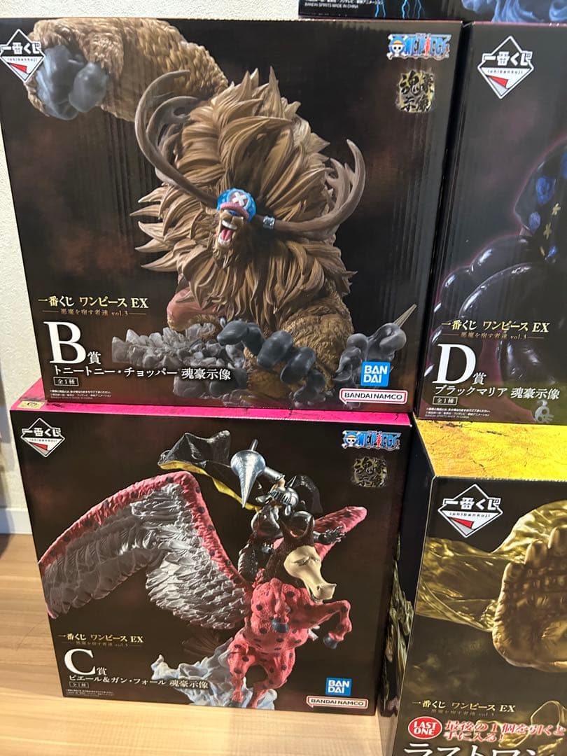 ★ 一番くじ ワンピースEX 悪魔を宿す者達 フィギュア セミコンプリートセット