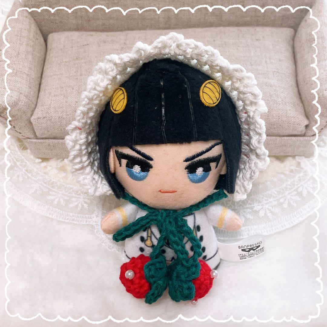 10㎝ ちびぐるみ にしぱぺ ぬい服 着ぐるみ 苺ボンネット 赤 モチーフ