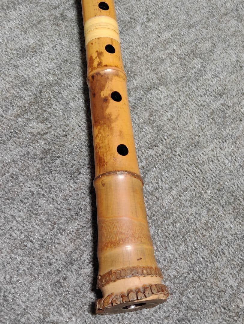 尺八本体 一尺八寸管　竹製