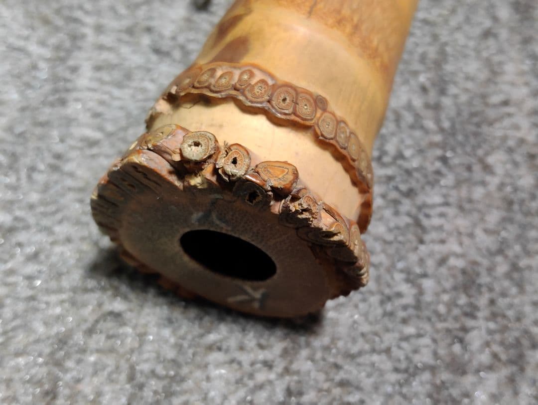 尺八本体 一尺八寸管　竹製