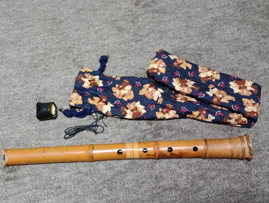 尺八本体 一尺八寸管　竹製