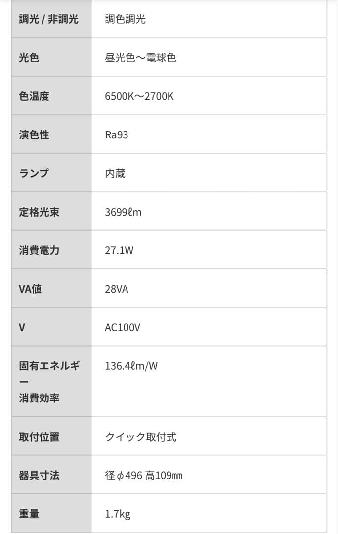 【新品・未開封】DCL-42115 DAIKOシーリングライト