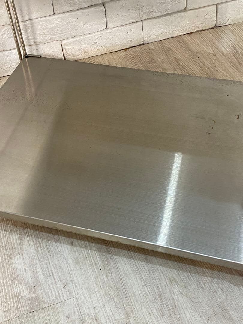 【おん　】無印　ステンレスユニット　メタルラック　棚　陳列　収納